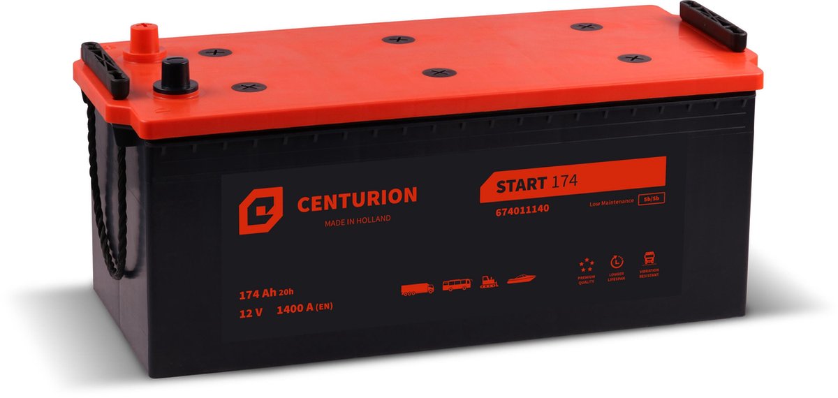 Centurion Start accu 174Ah 12V | Boot